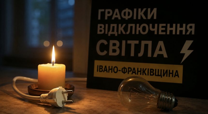 Погодинні відключення світла на Прикарпатті: які черги залишаться без електроенергії сьогодні