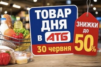 Товар дня в АТБ 30 червня 2026 — що можна купити сьогодні зі знижкою до 50%