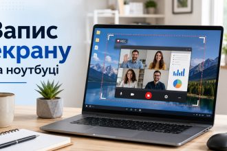 Як записати екран на ноутбуці: Windows, Mac, без програм і з додатками