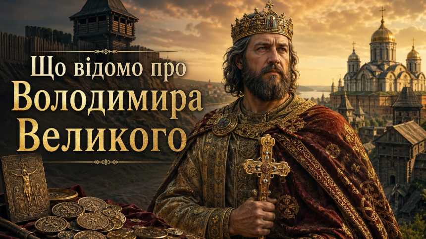 Цікаві факти про Володимира Великого: хрещення Русі, реформи та перші монети