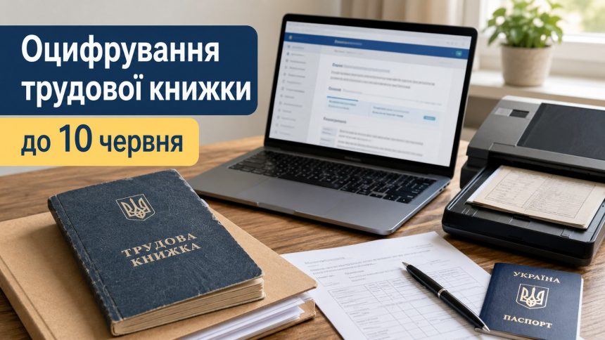 Як оцифрувати трудову книжку через ПФУ: інструкція перед дедлайном 10 червня