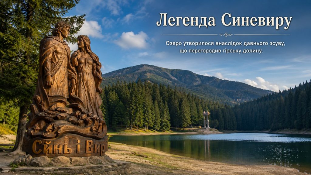 Цікаві факти про Синевир: висота 989 м, холодна вода і легенда перлини Карпат