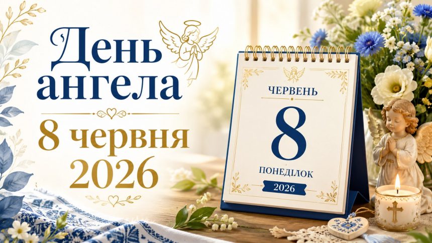 День ангела 8 червня 2026 в Україні за новим та старим стилем: хто святкує сьогодні, значення імен та побажання