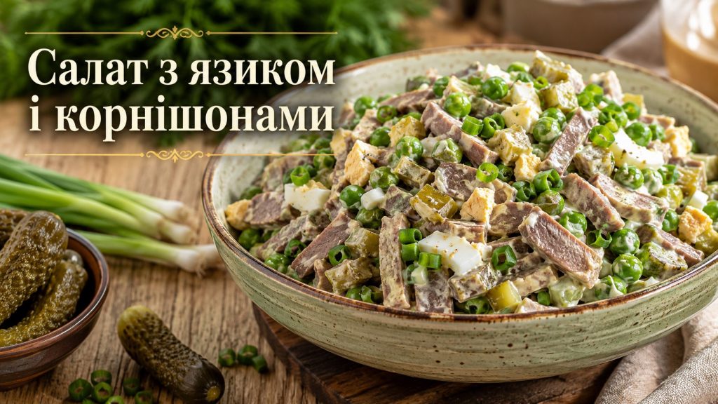 Як зробити салат з язиком: святкові рецепти з грибами, корнішонами та морквою по-корейськи