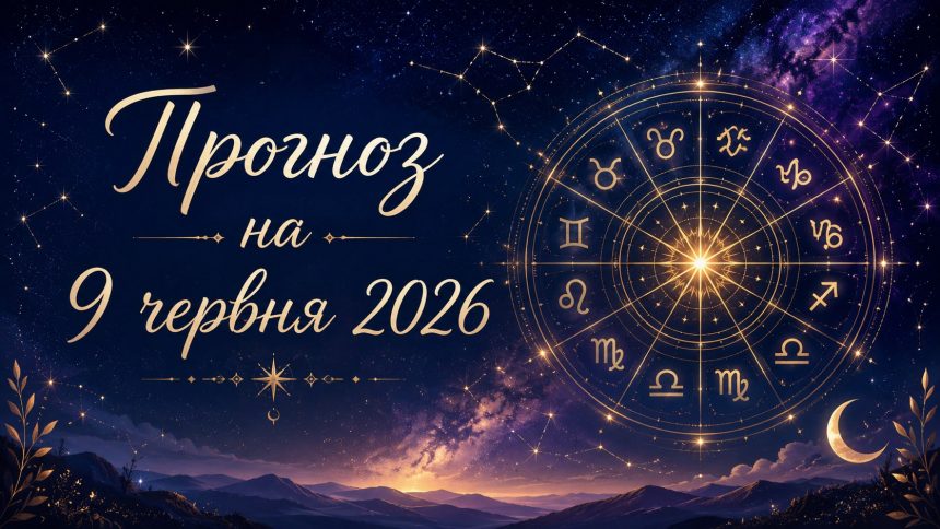 Гороскоп на сьогодні, 9 червня 2026, для всіх знаків Зодіаку: кохання, гроші та робота
