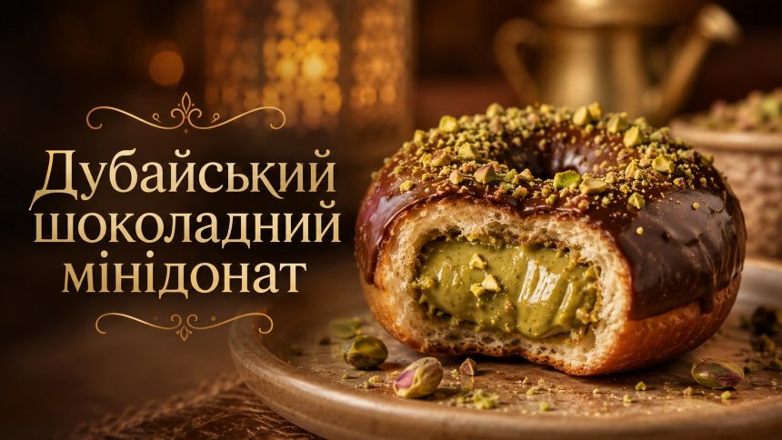 Дубайський шоколадний мінідонат в McDonald’s Україна 2026: ціна, склад та як замовити