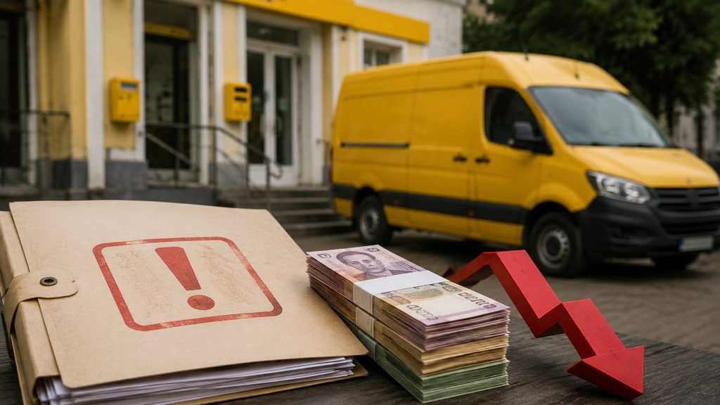 Нацбанк оштрафував «Укрпошту» на 2,5 млн грн і зобов’язав усунути порушення