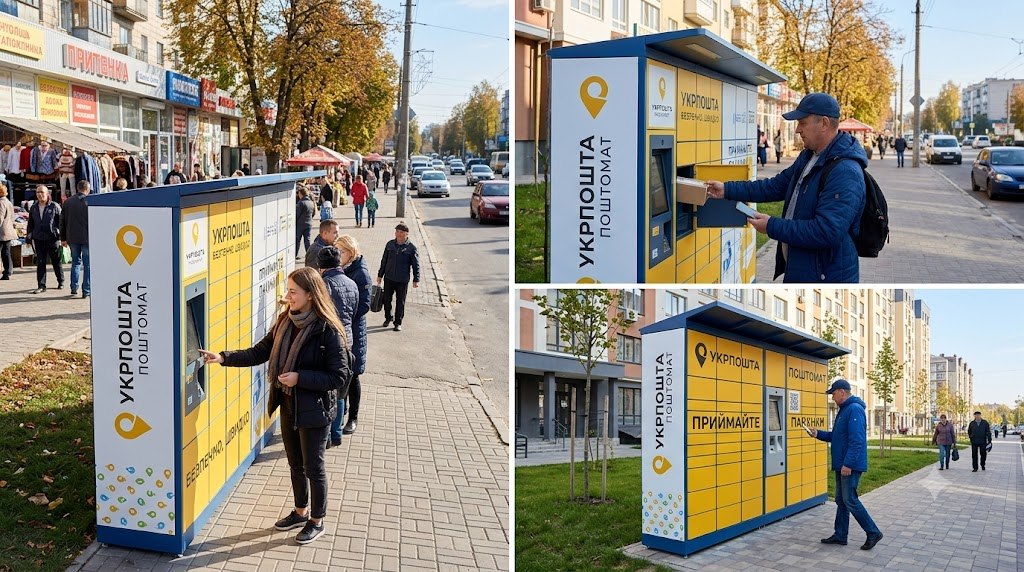 Поштомати Укрпошти у нових містах: де забрати посилку та які регіони будуть наступними