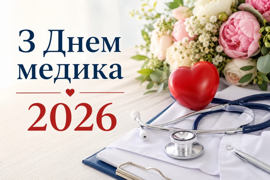 З Днем медика 2026: добрі картинки, СМС, побажання та листівки українською