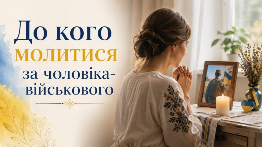 Молитва за чоловіка, який на війні: сильні молитви дружини про захист військового