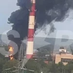 Пожежа у Чехові після атаки українських БПЛА: що відомо