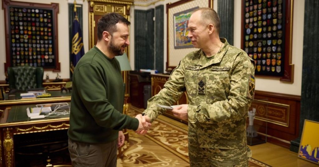 Зеленський звільнив Сирського та призначив Драпатого новим Головнокомандувачем