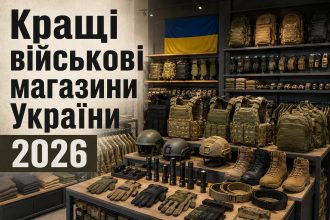 Військові магазини України: M-Tac, Тактик та інші — що пропонують у 2026 році