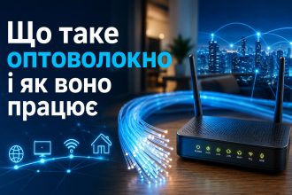 Як працює оптоволокно: принцип передачі світла, GPON-інтернет і застосування у FPV-дронах