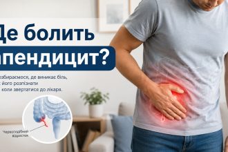 Як зрозуміти, що болить апендицит: симптоми, перевірка вдома та коли до лікаря