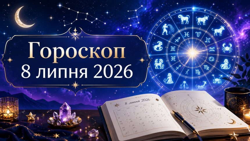 Гороскоп на сьогодні, 8 липня 2026, для всіх знаків Зодіаку: кохання, гроші та робота