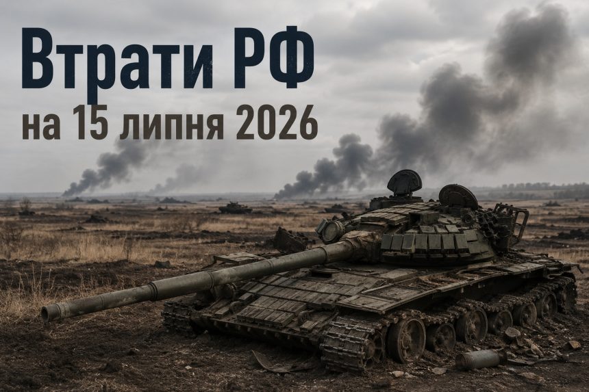 Втрати ворога на 15 липня 2026: скільки техніки та особового складу знищили ЗСУ
