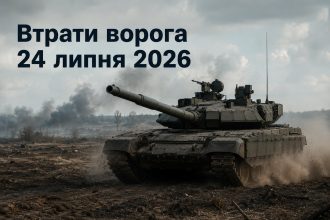 Втрати ворога на 24 липня 2026: скільки техніки та особового складу знищили ЗСУ