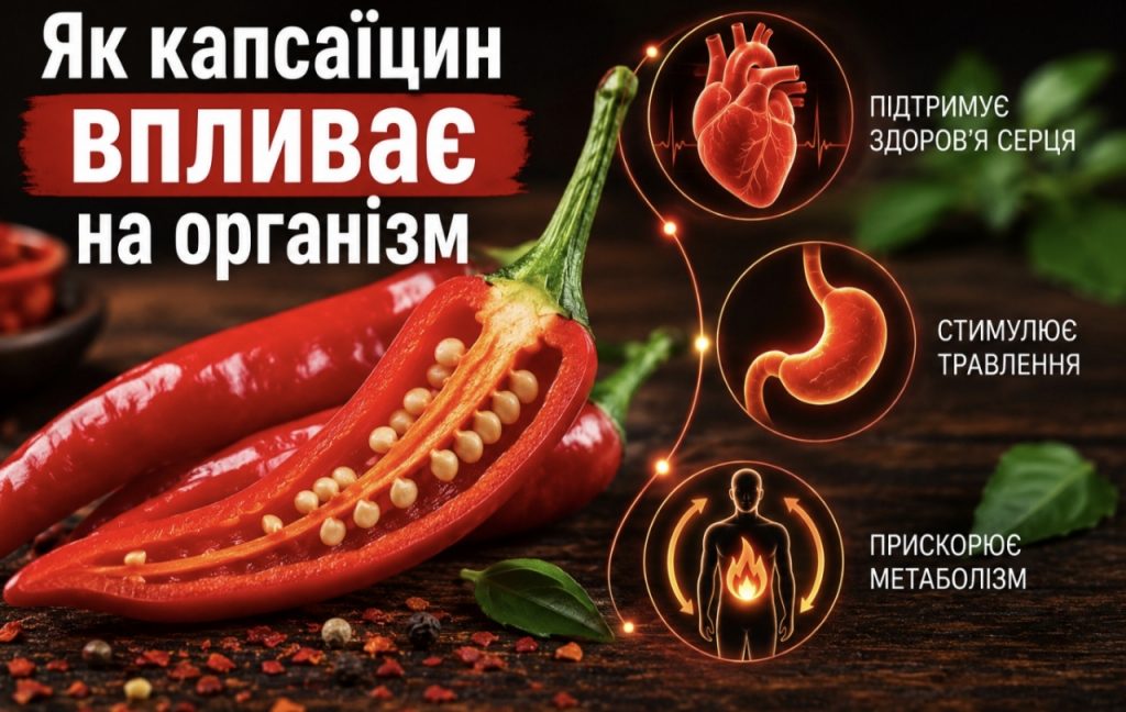 Що таке капсаїцин і як гостра їжа продовжує життя