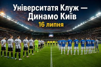Університатя — Динамо сьогодні: онлайн-трансляція та де дивитися матч-відповідь кваліфікації Ліги Європи