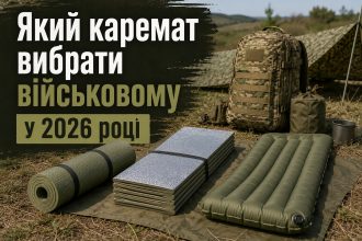 Каремат для військових 2026: види, R-value, товщина та найкращі бренди