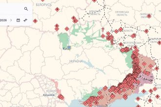 Карта бойових дій в Україні 22-23 липня 2026: де дивитися онлайн і що показує фронт сьогодні
