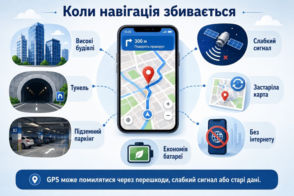 Як працює GPS-навігатор: супутники, визначення місцезнаходження, маршрути та затори
