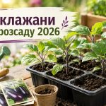 Коли сіяти баклажани на розсаду у 2026 році: строки за регіонами та посів без пікірування