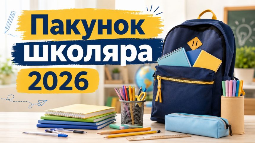 «Пакунок школяра» 2026: як отримати 5000 грн на першокласника та на що можна витратити гроші