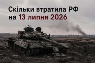 Втрати ворога на 13 липня 2026: скільки техніки та особового складу РФ знищили ЗСУ