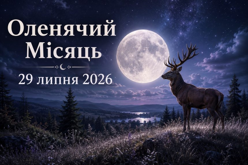Повня 29 липня 2026: точний час, значення та головні застереження