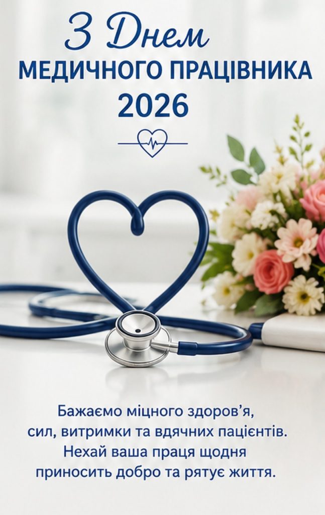 З Днем медика 2026: добрі картинки, СМС, побажання та листівки українською