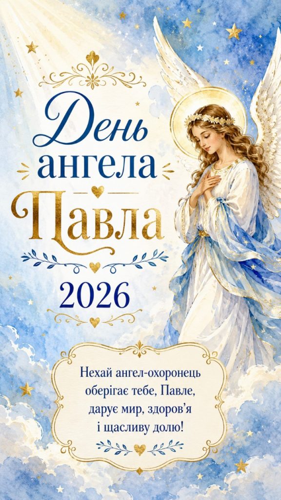 Що побажати Павлу на День ангела 2026 року