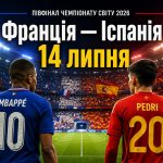 Франція — Іспанія: коли буде онлайн-трансляція сьогодні та де дивитися півфінал ЧС-2026