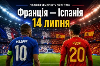 Франція — Іспанія: коли буде онлайн-трансляція сьогодні та де дивитися півфінал ЧС-2026