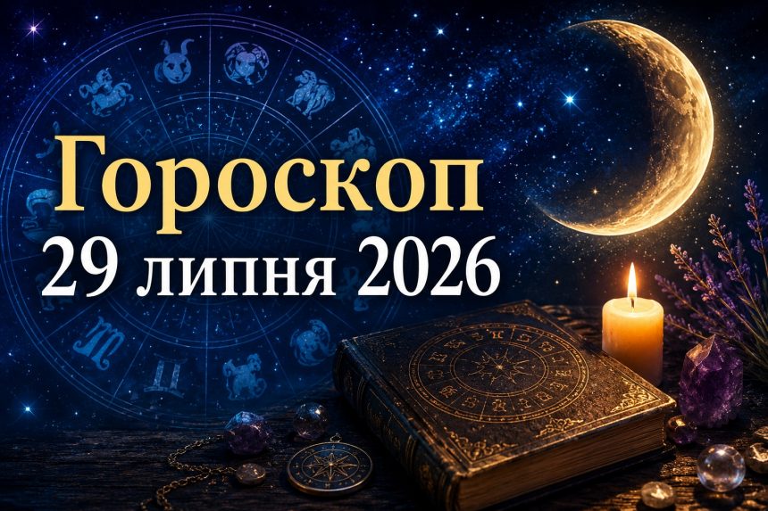 Гороскоп на сьогодні, 29 липня 2026, для всіх знаків Зодіаку: кохання, гроші та робота
