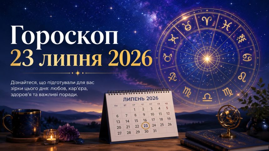 Гороскоп на сьогодні, 23 липня 2026, для всіх знаків Зодіаку: кохання, гроші та робота