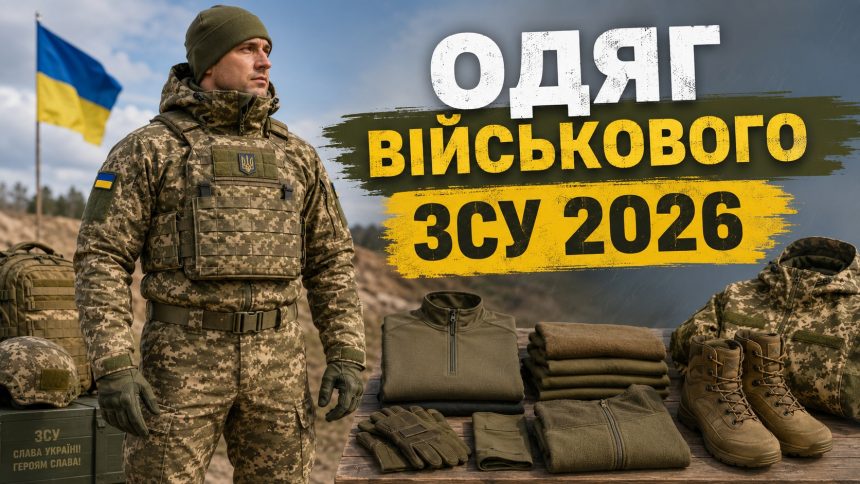 Військовий одяг 2026: що входить у тактичний комплект ЗСУ та як його обрати