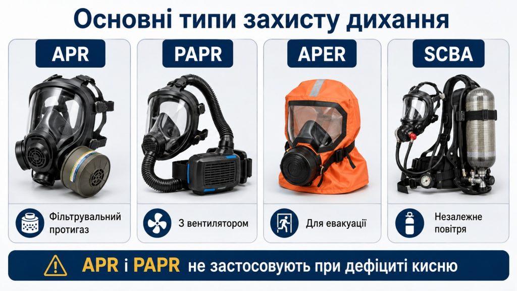 Військові протигази 2026: типи, фільтри NBC та як вибрати захист