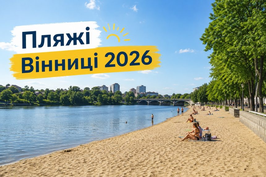 Де покупатися в Вінниці у 2026 році: які пляжі відкриті, список озер та куди безпечно поїхати до води
