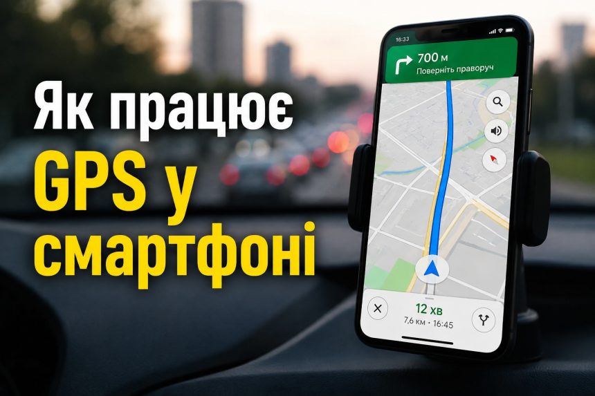Як працює GPS-навігатор: супутники, визначення місцезнаходження, маршрути та затори