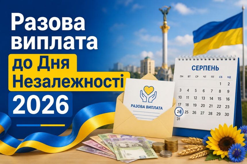 Виплати до Дня Незалежності України 2026: хто отримає гроші у серпні та кому потрібно подати заяву