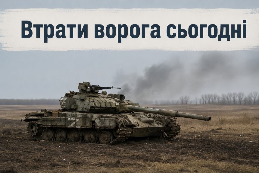 Втрати РФ на 10 липня 2026: скільки техніки та особового складу знищили ЗСУ