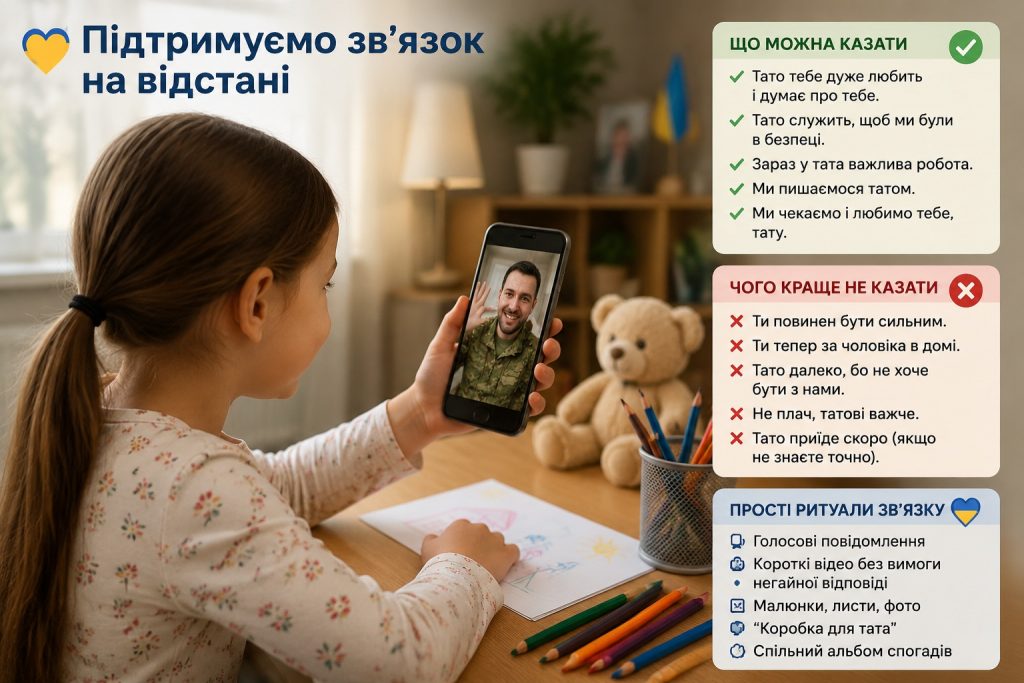 Як пояснити дитині, що тато на війні: поради психолога і відповідь на питання “чи повернеться”