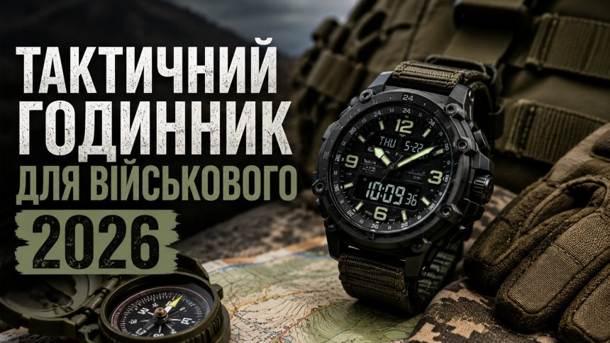 Військовий годинник 2026: Casio G-Shock, Garmin Tactix чи Suunto — що обрати