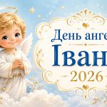 День ангела Івана 2026: милі картинки, СМС, побажання прозою та листівки українською
