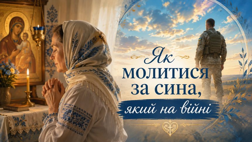 Молитва за сина, який на війні: сильні православні молитви про захист військового
