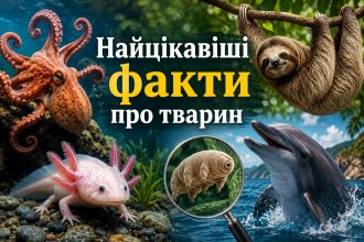 Цікаві факти про тварин: 30 неймовірних особливостей, які вас здивують