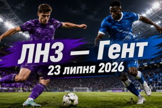 ЛНЗ — Гент сьогодні: онлайн-трансляція та де дивитися матч кваліфікації Ліги конференцій