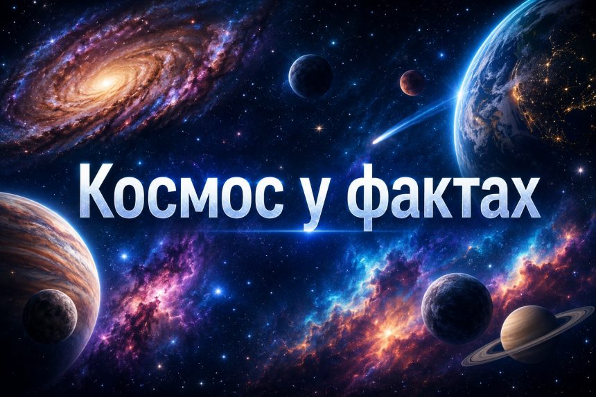 25 цікавих фактів про космос: чорні діри, нейтронні зорі та найбільші планети